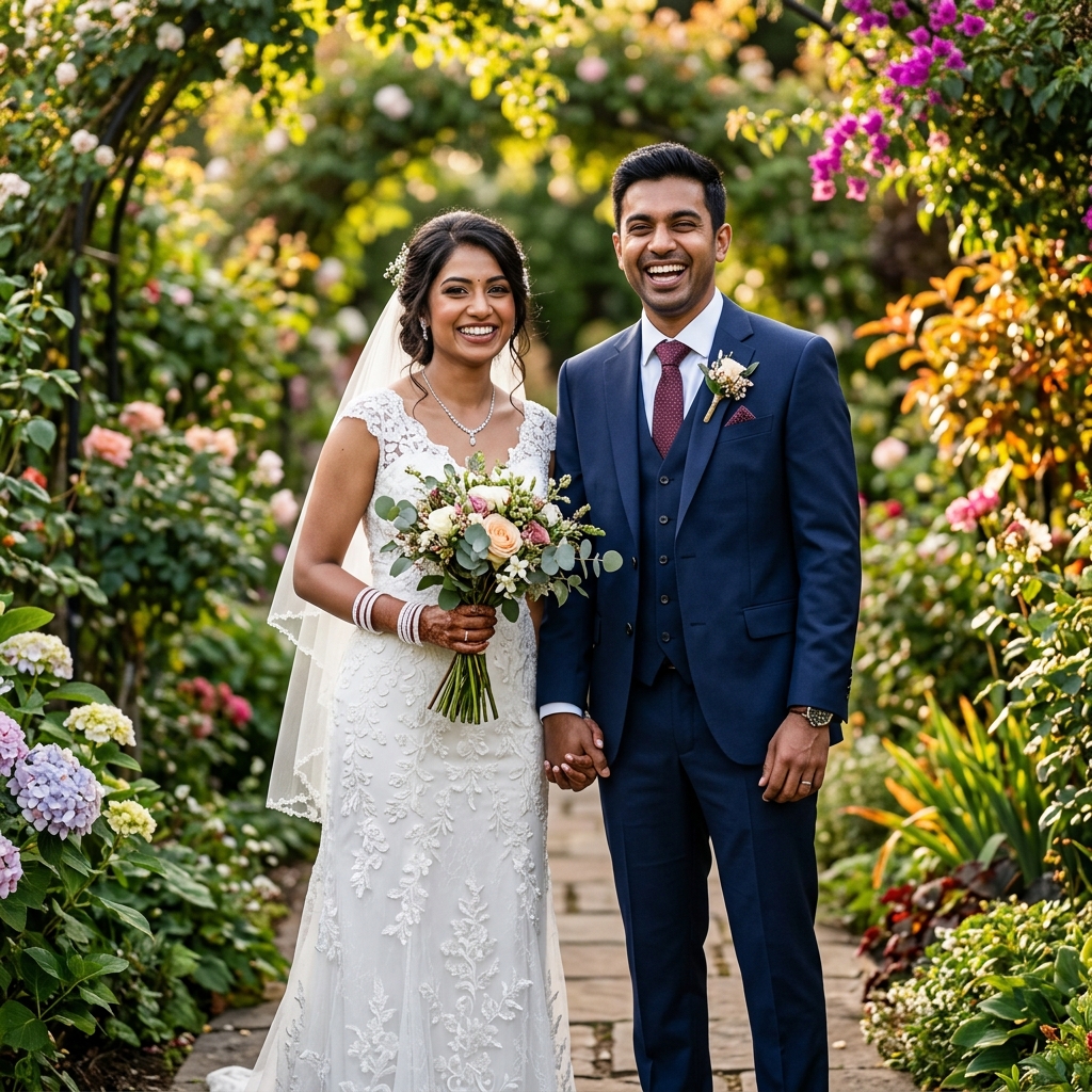 Happy couple
